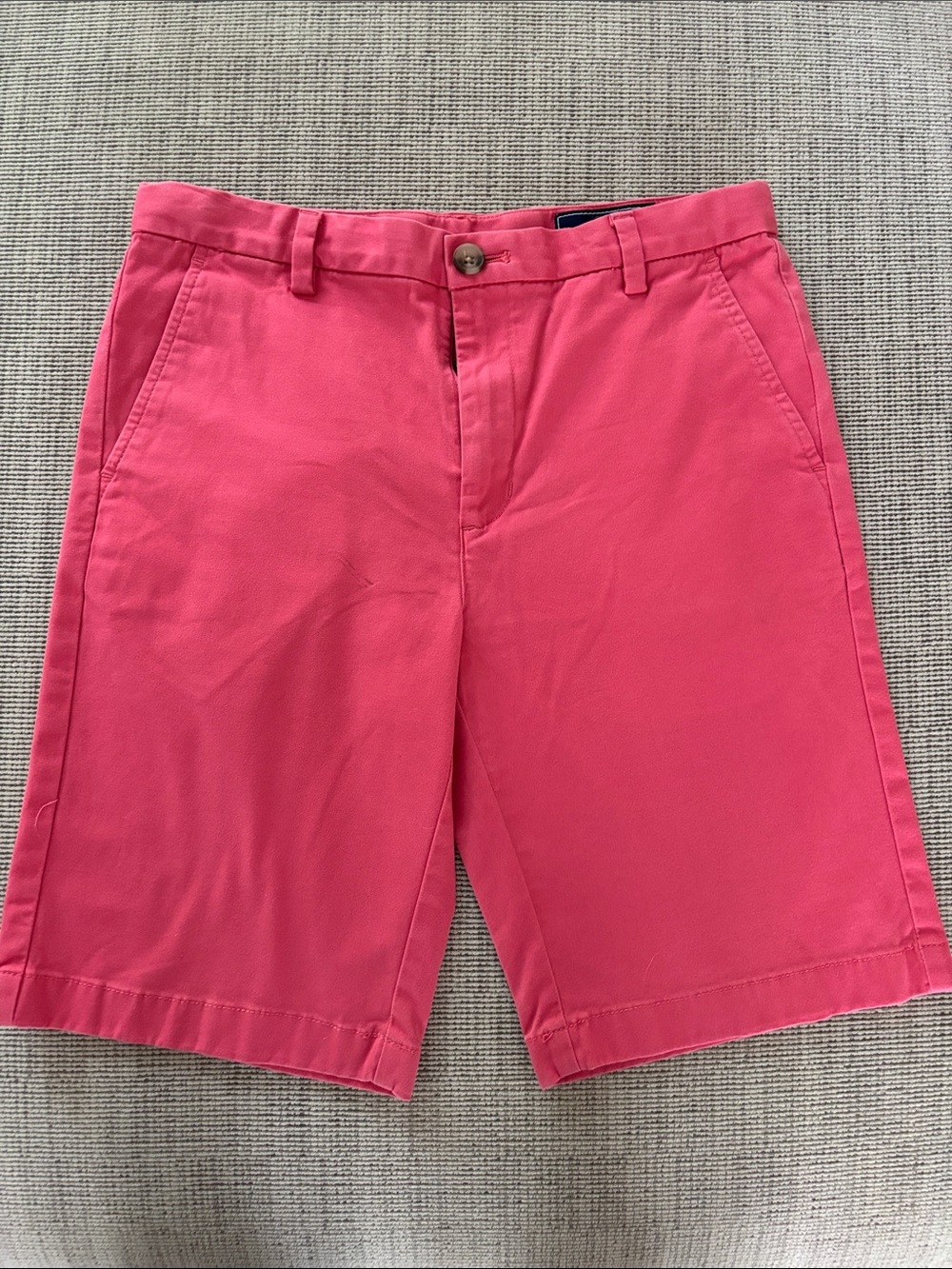 Vineyard Vines Classic Nantucket Red Boys Shorts SZ 14